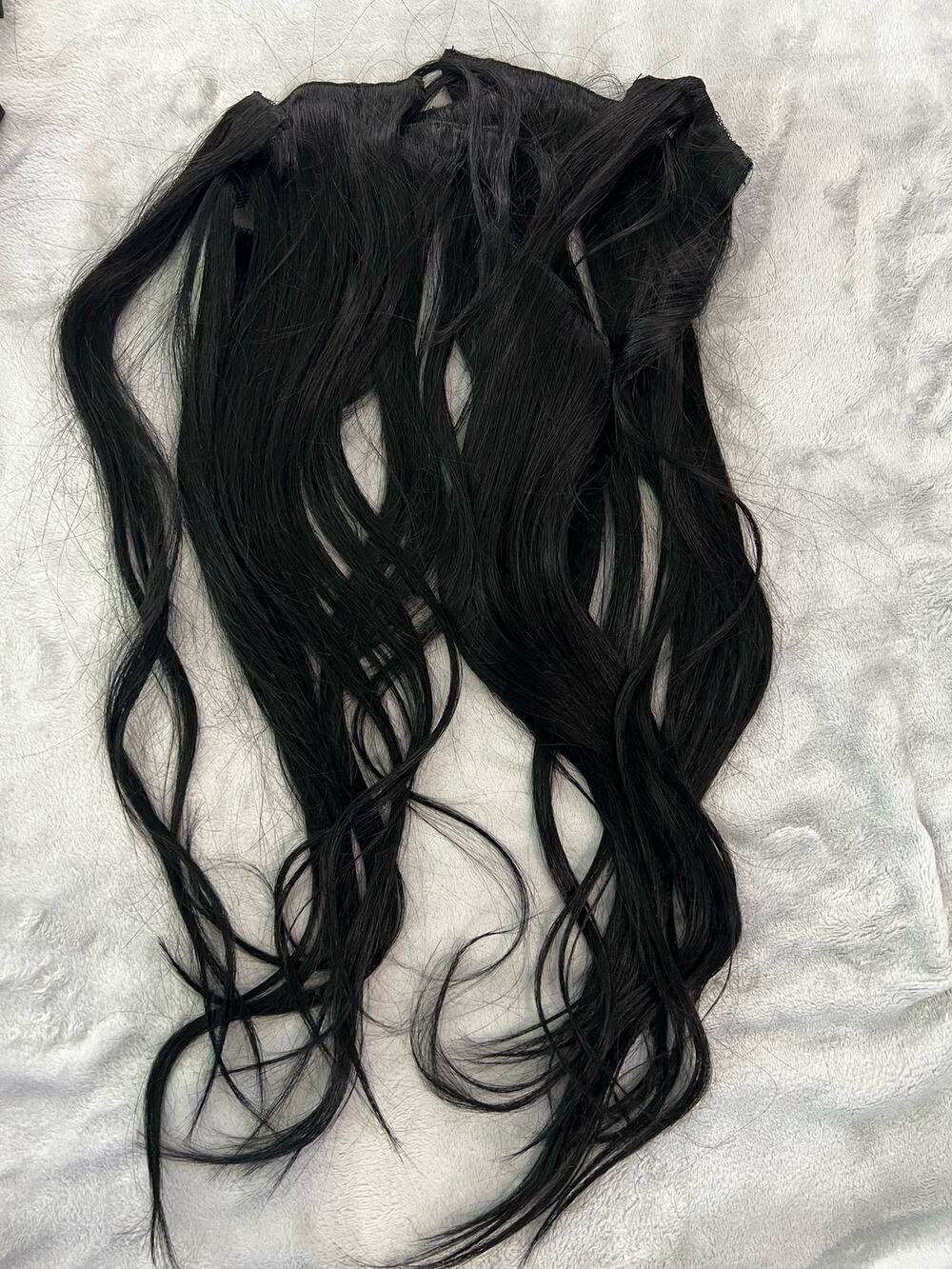 Lacer  Hair Extensions pcs Jet Black #1 20 Inch